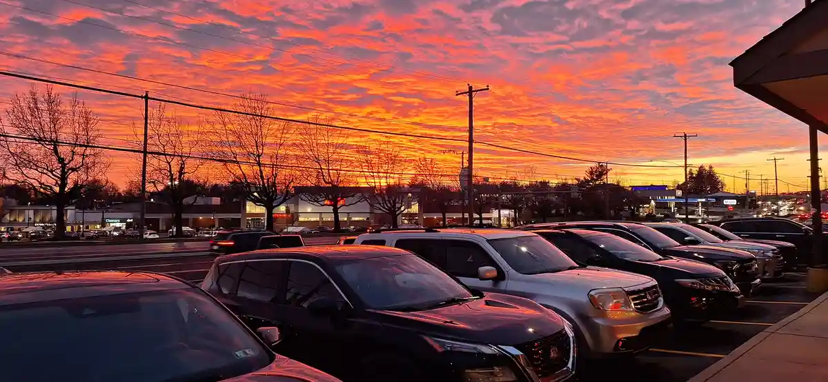 Check out this stunning sunset from the other day!