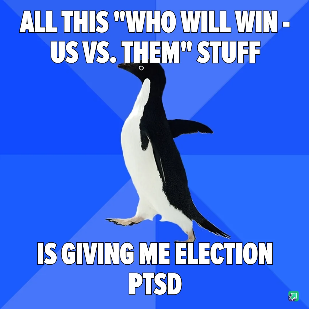 Not feeling competitive today