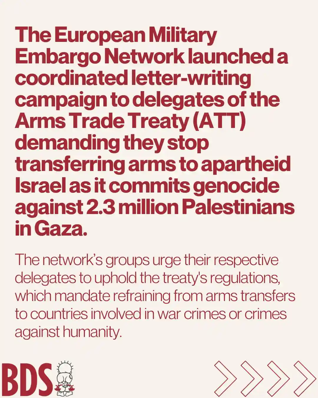 End the Support for Israel's Genocidal Actions