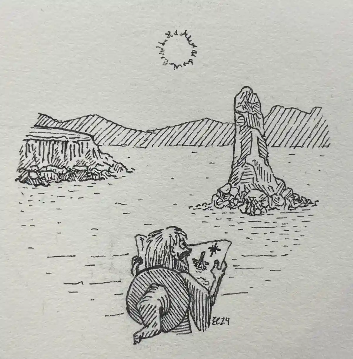 Inktober 2024 Day 31: Celebrating Landmarks