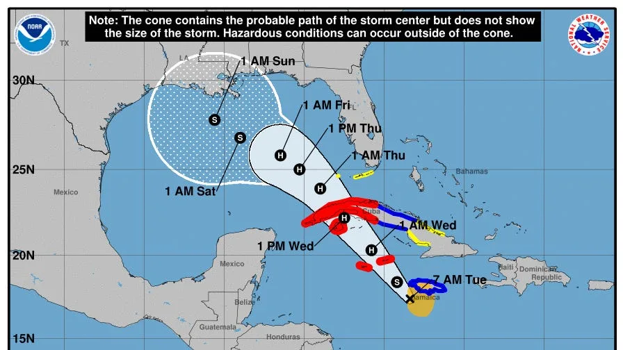 Is this going to hit Cancun?