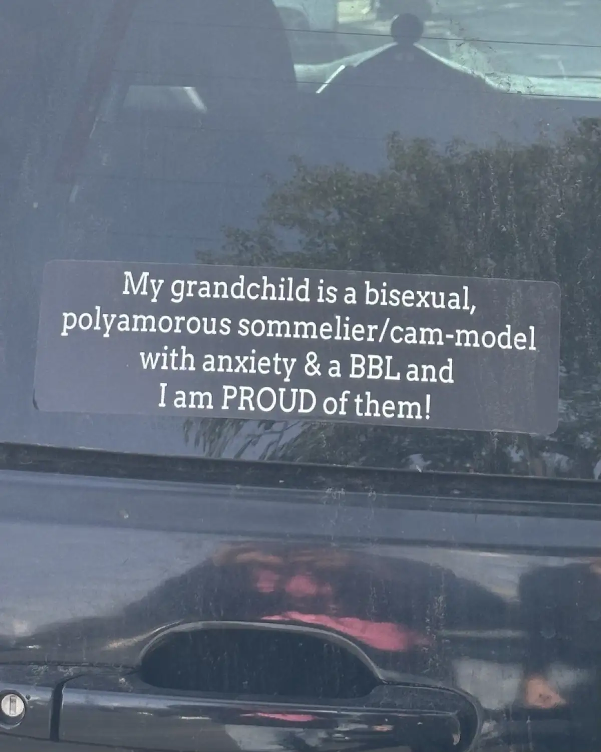 Filled with pride