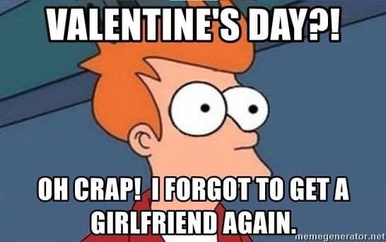 The image shows the animated character Fry from Futurama with a shocked, wide-eyed expression. Overlaid text in bold white…
