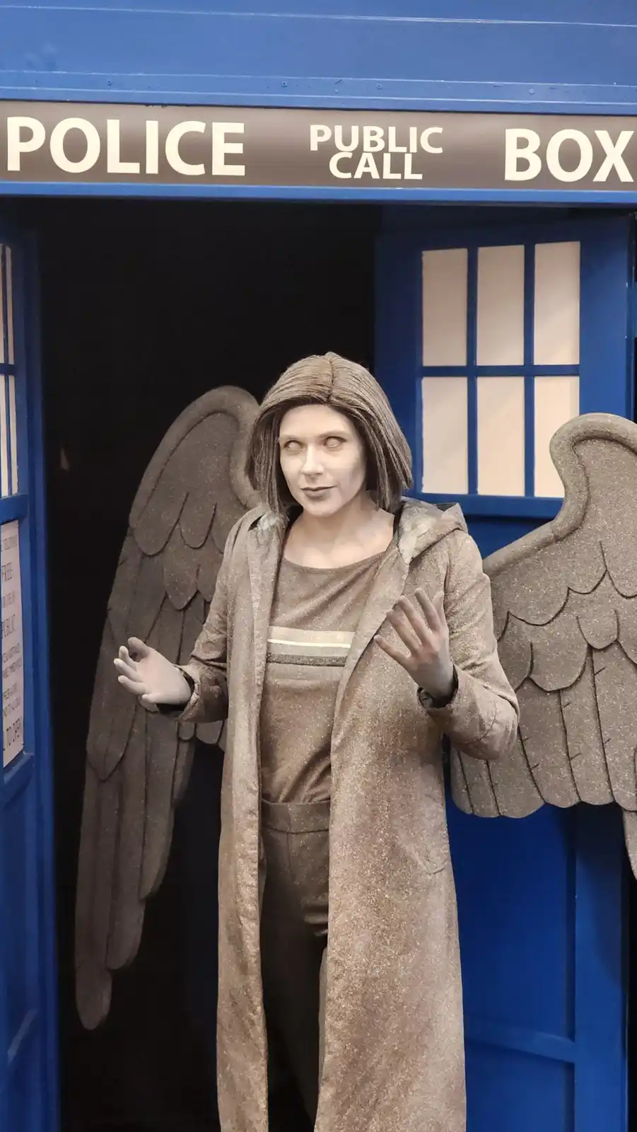 Incredible 13th Doctor Weeping Angel Cosplay