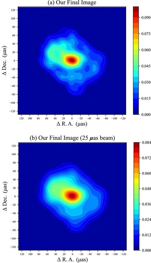 Stunning Image of Sagittarius A* from EHT Data Analysis by Miyoshi et al.