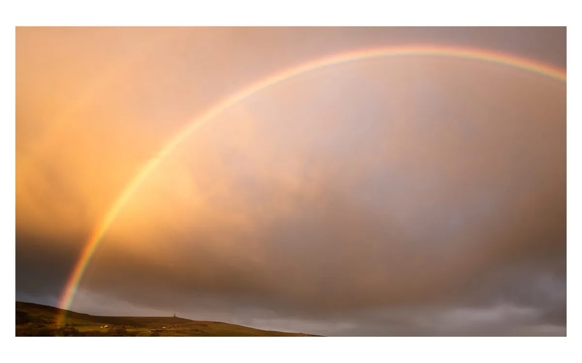 Vibrant Rainbow Spectacle