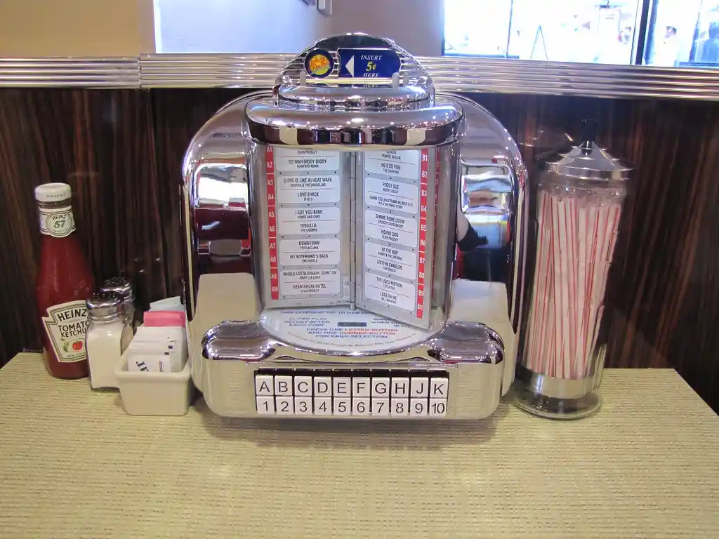 Who Else Remembers the Good Old Table Jukeboxes?