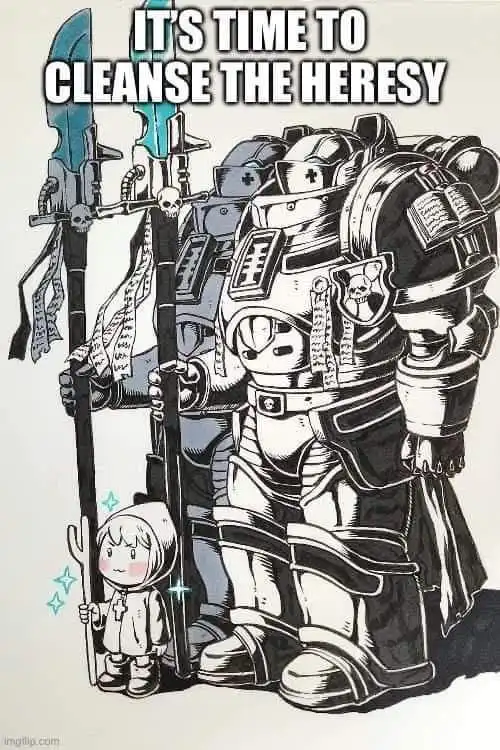 Inquisitor Luce, Guide Us to Triumph!