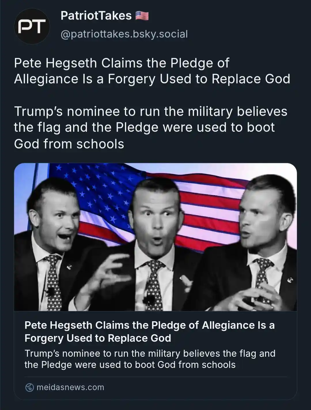 Keep it Coming, Pete! What’s on Your Mind?