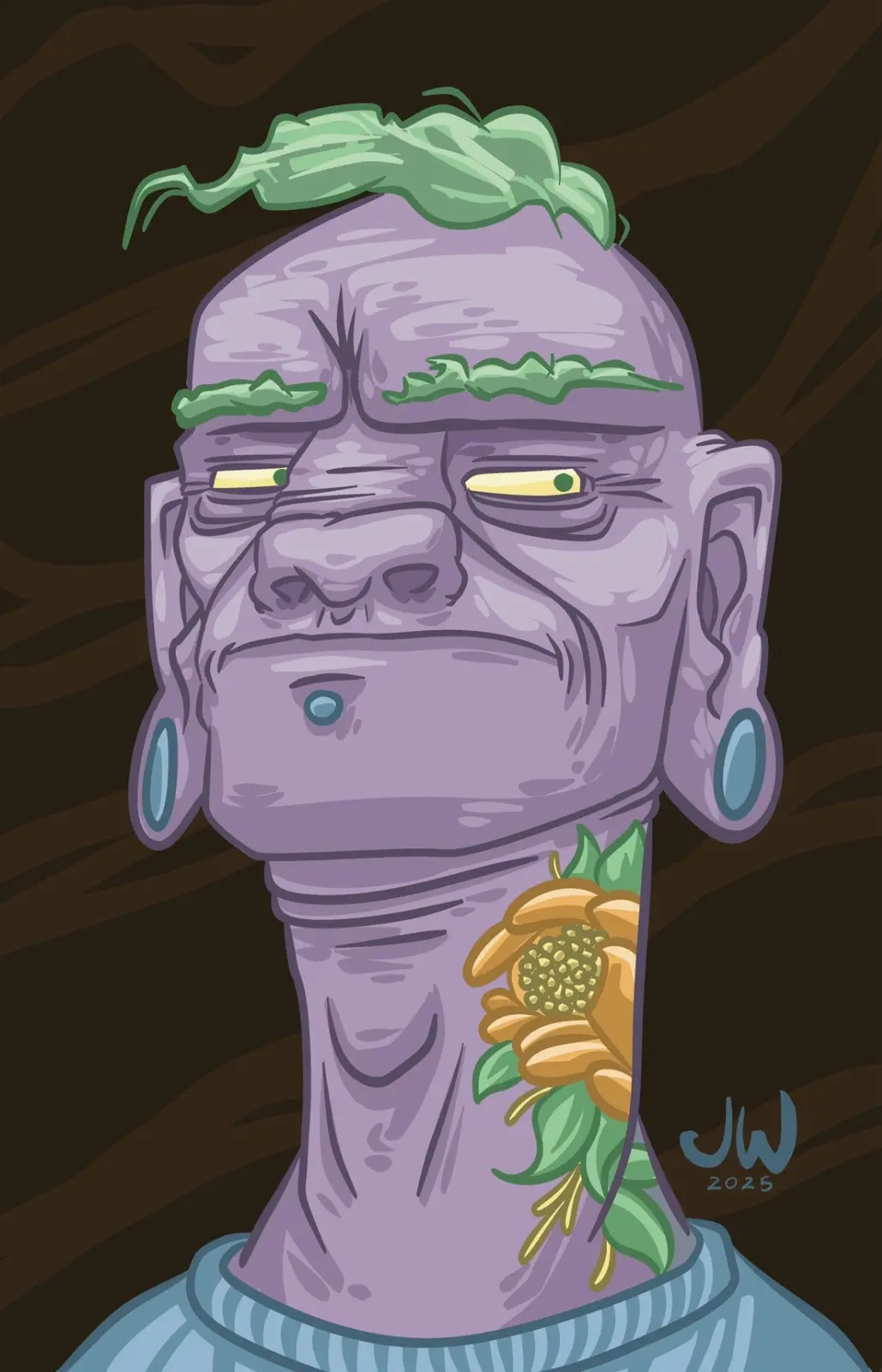 The Neckening: My Digital Art Journey