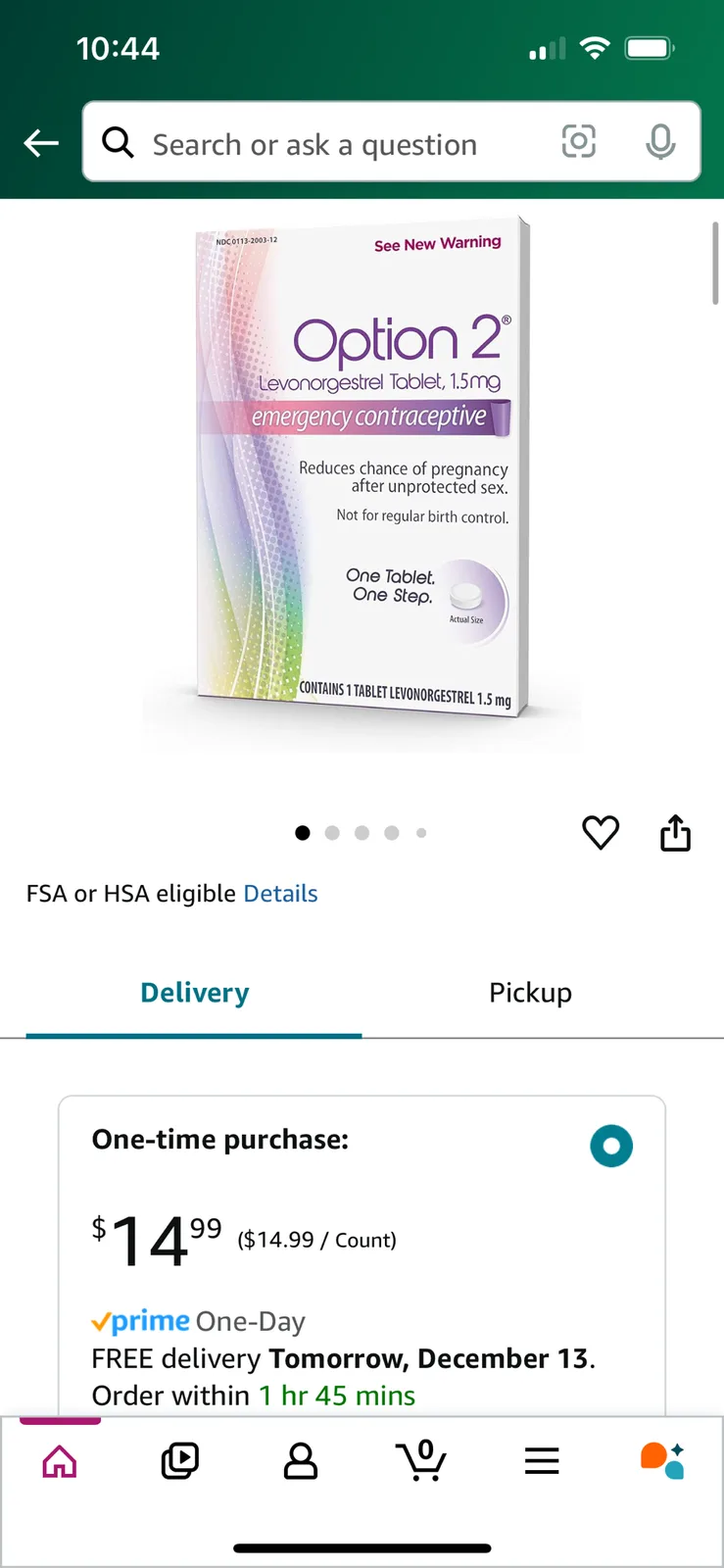 A friendly reminder to stock up on Plan B!