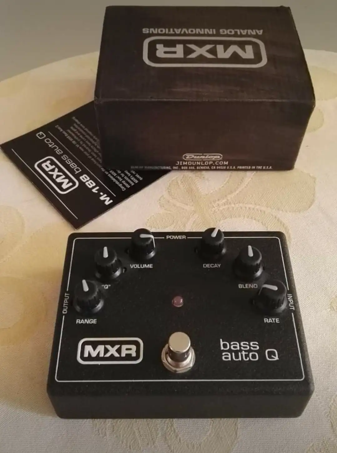 Exploring the MXR Bass Auto Q Pedal