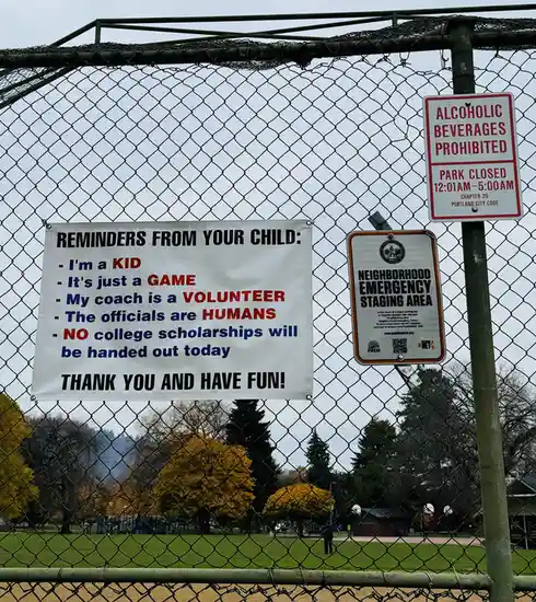 The iconic baseball sign that says it all