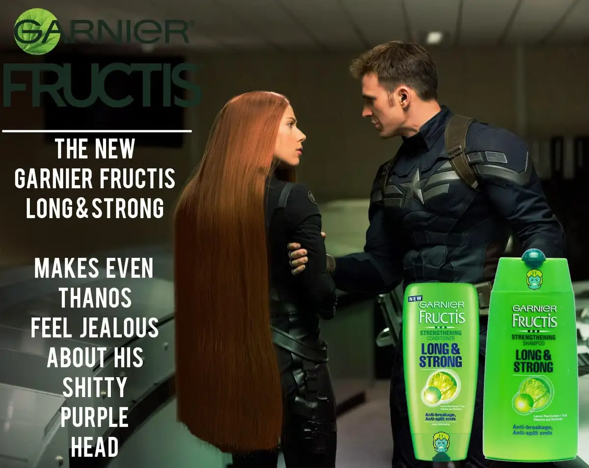 This image is a meme featuring a scene from the movie 'Avengers: Endgame' with Captain America and Black Widow. The image…