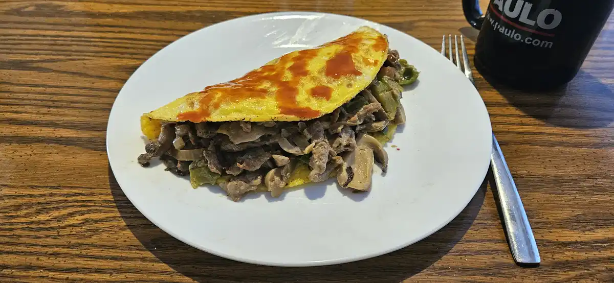 Delicious Sunday Omelet vibes
