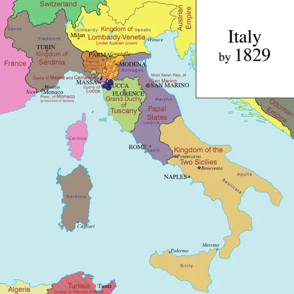 A Journey Through Italian Unification History