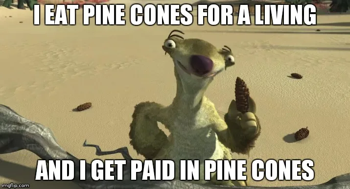 Snowballs Are Welcome Too! Go Team Pine Cone!