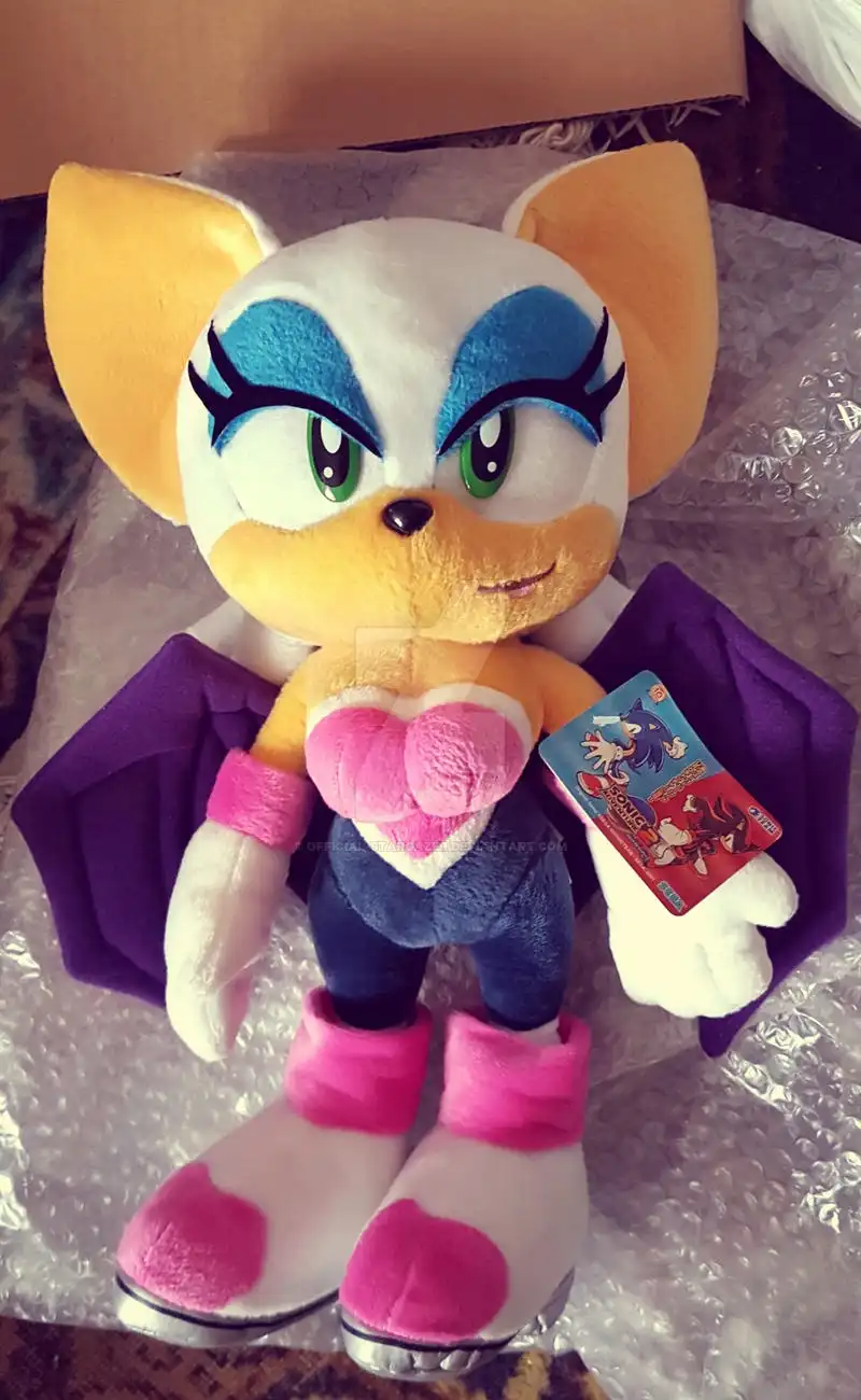 Adorable Rouge the Bat Plushie