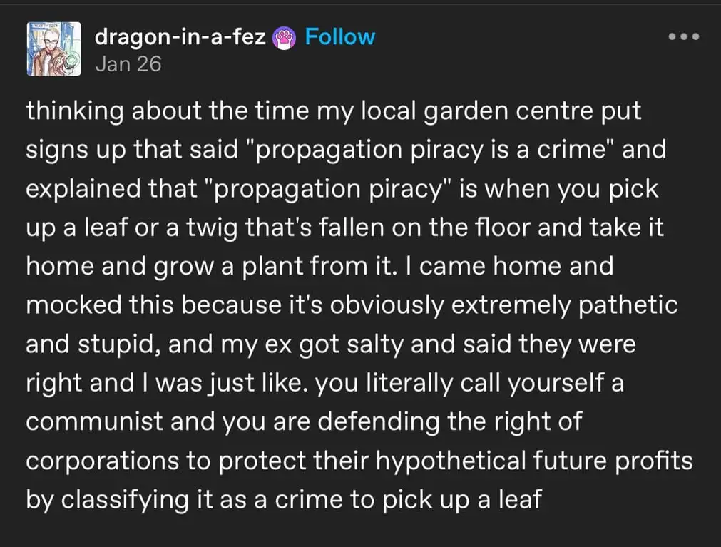 Seriously, who would ever download a shrub?