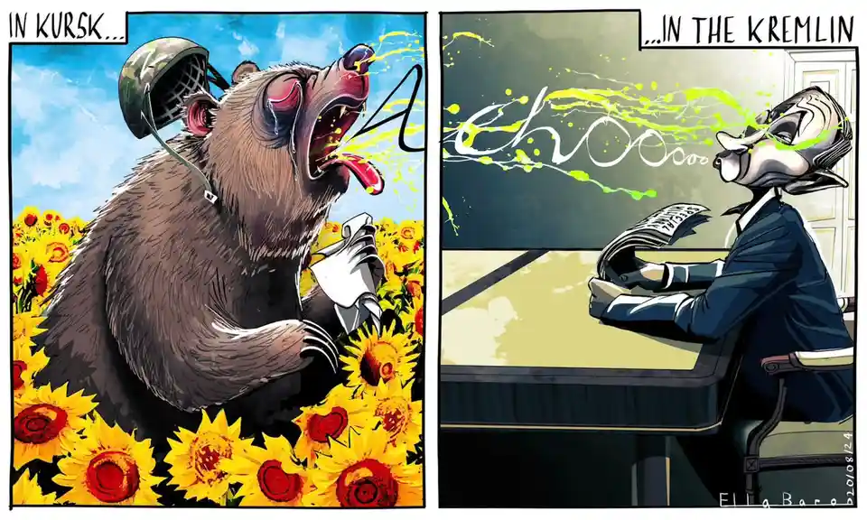 Putin's Caricature: A Satirical Take