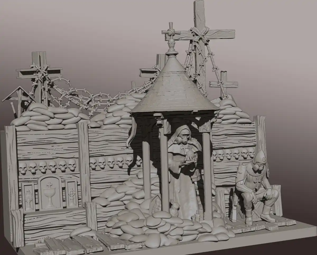 Planning the Ultimate Trench Crusade Diorama