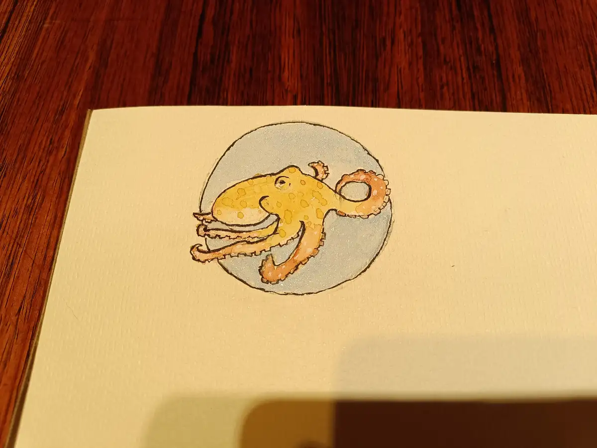 Sketch of an Octopus: A Creative Exploration