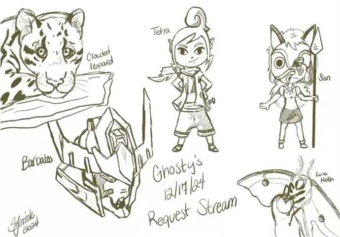 Join the Request Doodles Stream!