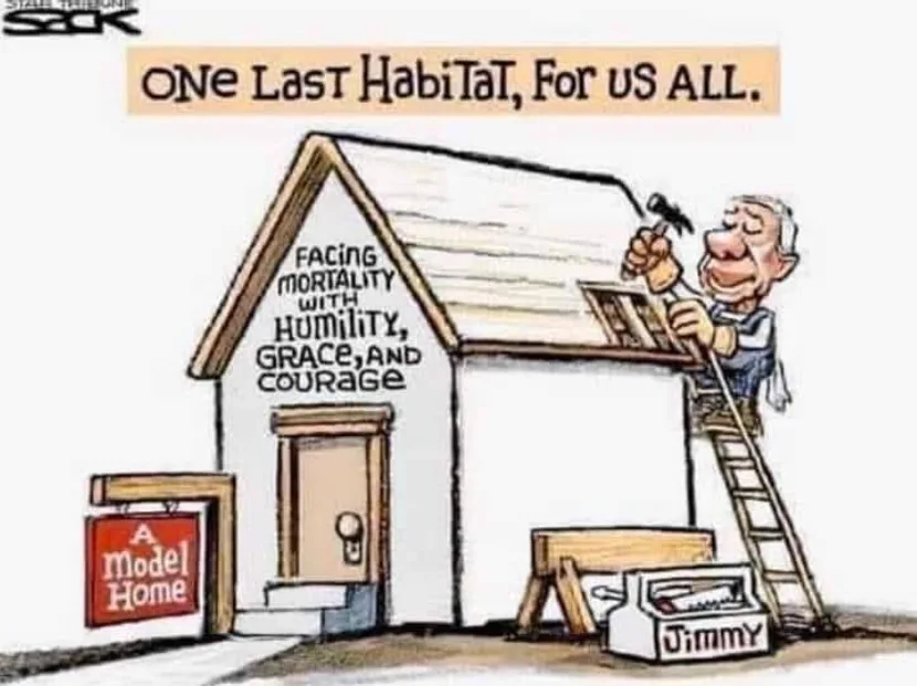 Farewell, Jimmy! Until we meet again!