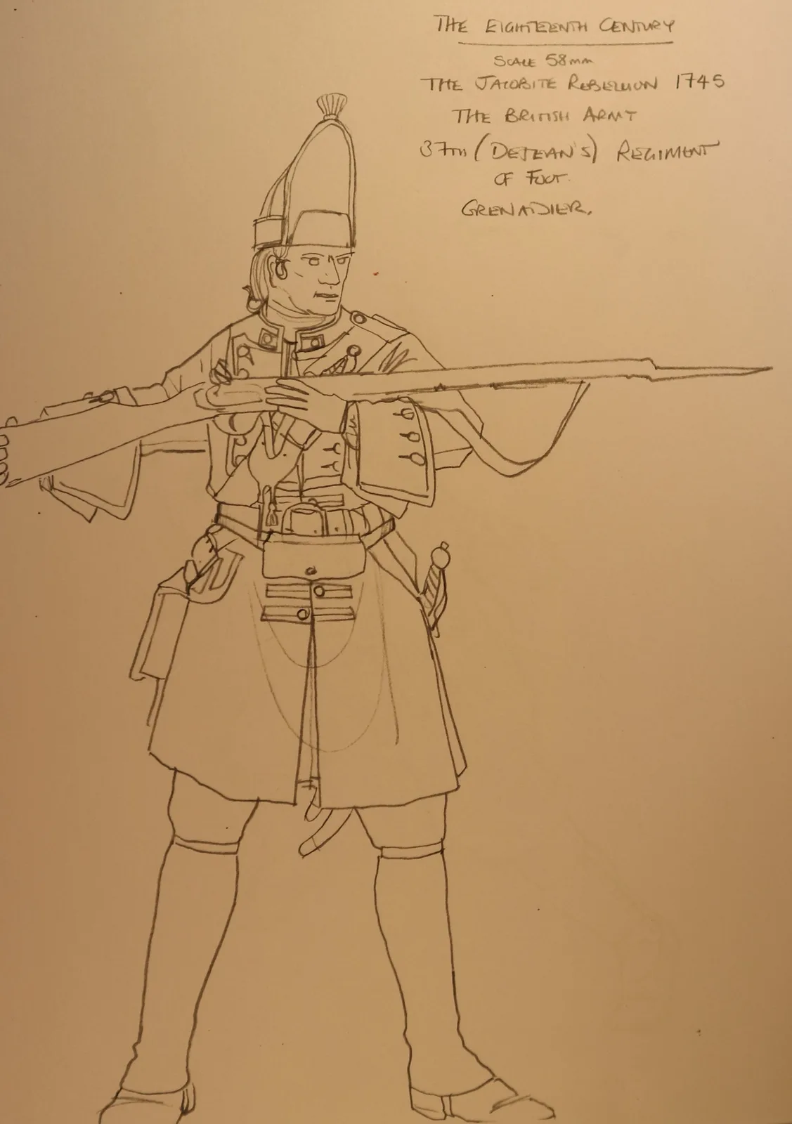 The Valor of the 37th Regiment Grenadier