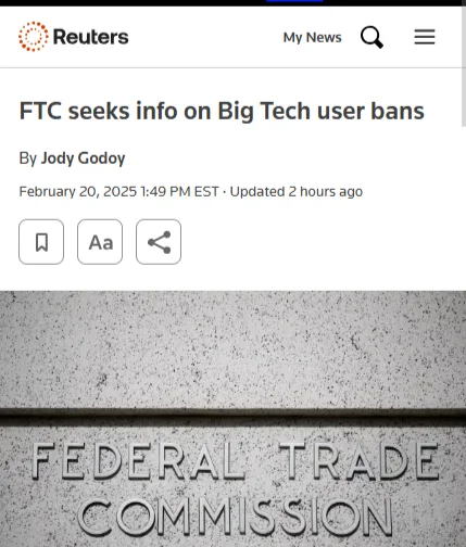 FTC on the Hunt for Some Crybaby MAGA Fans