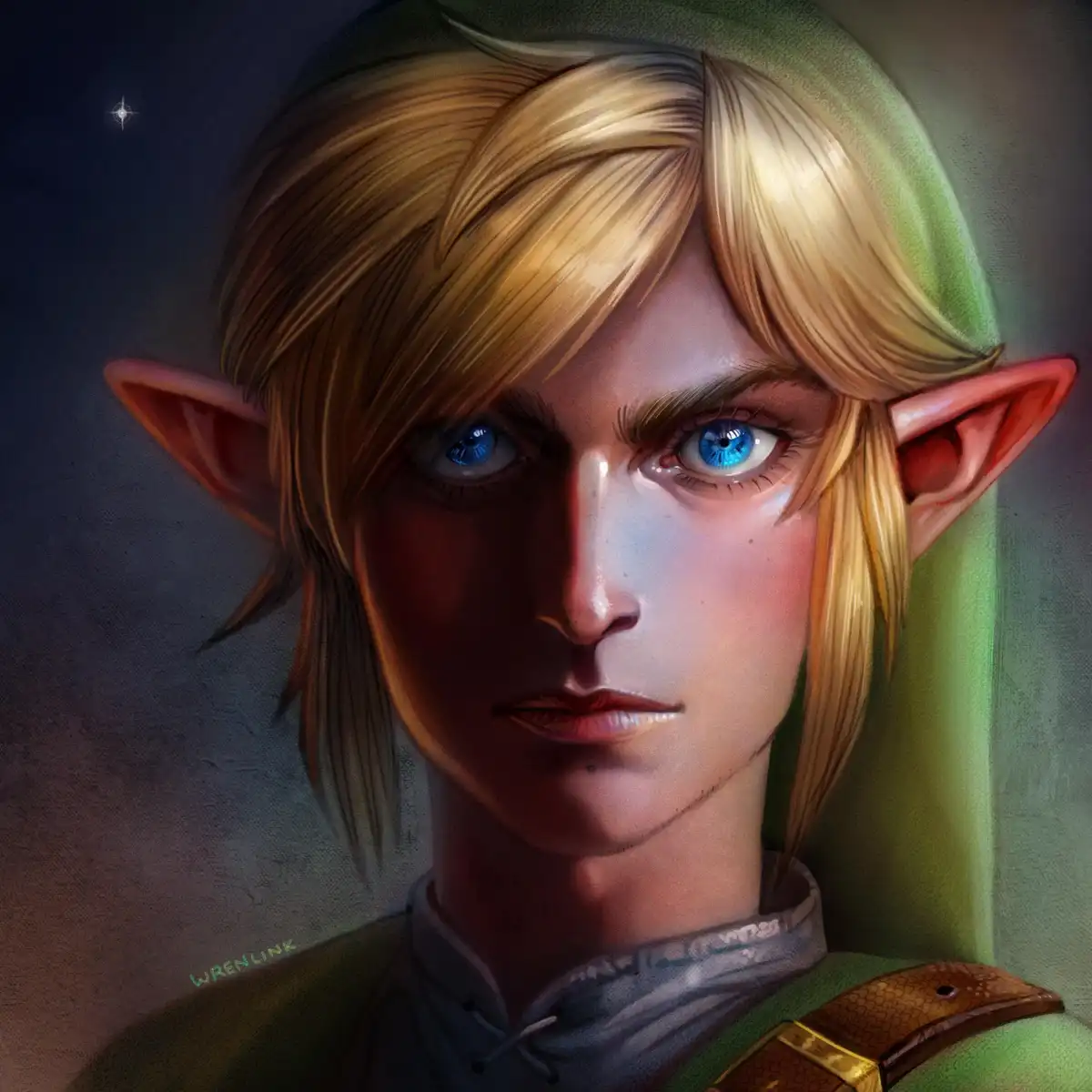 Incredible Realistic Portrait of Link