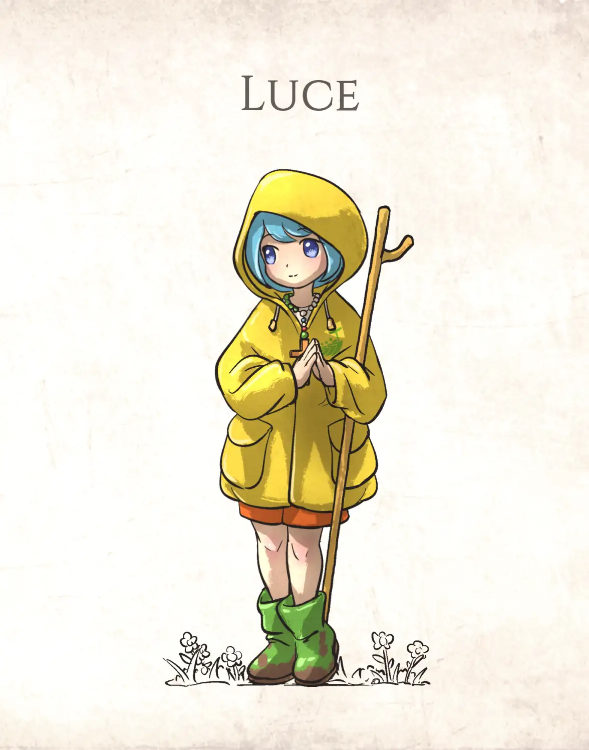 Meet Luce, the Little Pilgrim from Ironlily