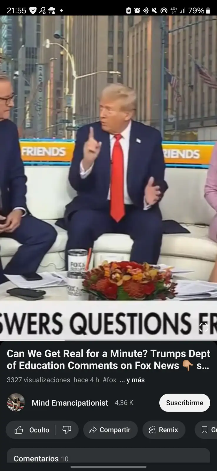 Trump Relaxing on a Towel: Just Because