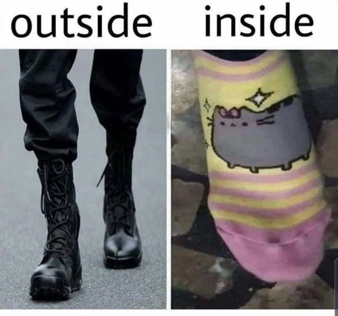 It's all in reverse for me