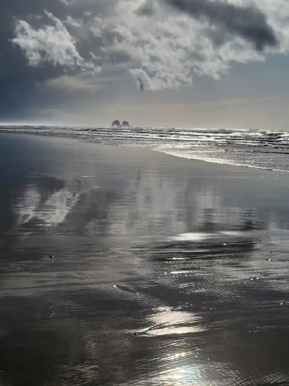 A Tranquil View of the Pacific Ocean