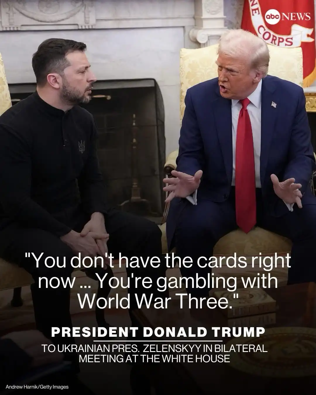 The USA no longer leads the free world