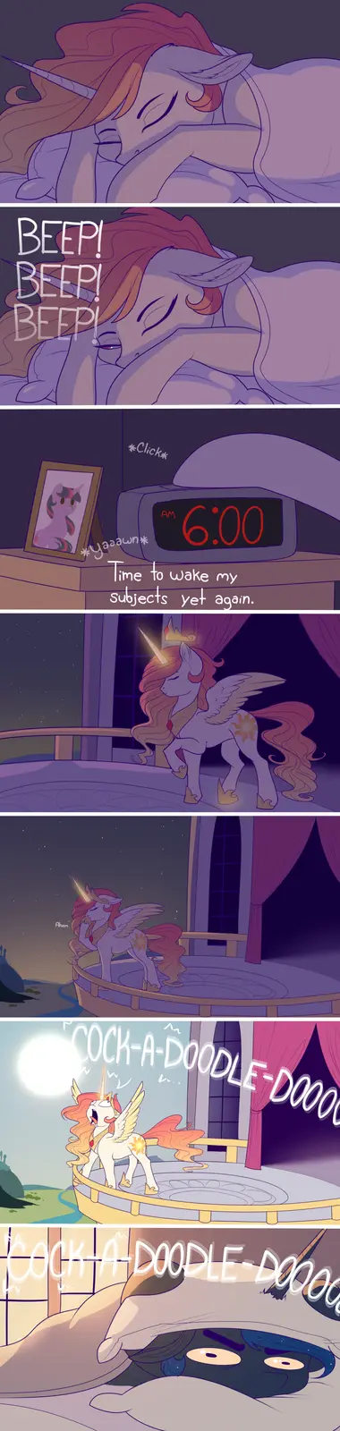 If I can't catch some extra sleep, neither can anyone else!