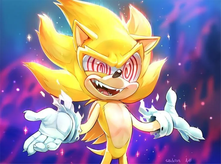 Introducing Fleetway Sonic!