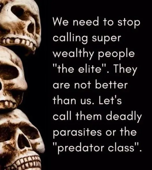 A black background image features three human skulls stacked vertically on the left side. White text is overlaid on the…