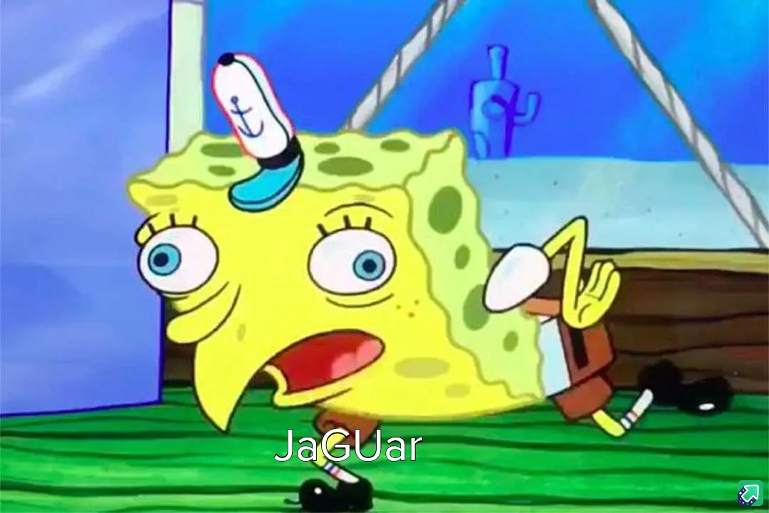 SpongeBob SquarePants is shown in a cartoon image with a shocked, wide-eyed expression, wearing his usual brown shorts and…