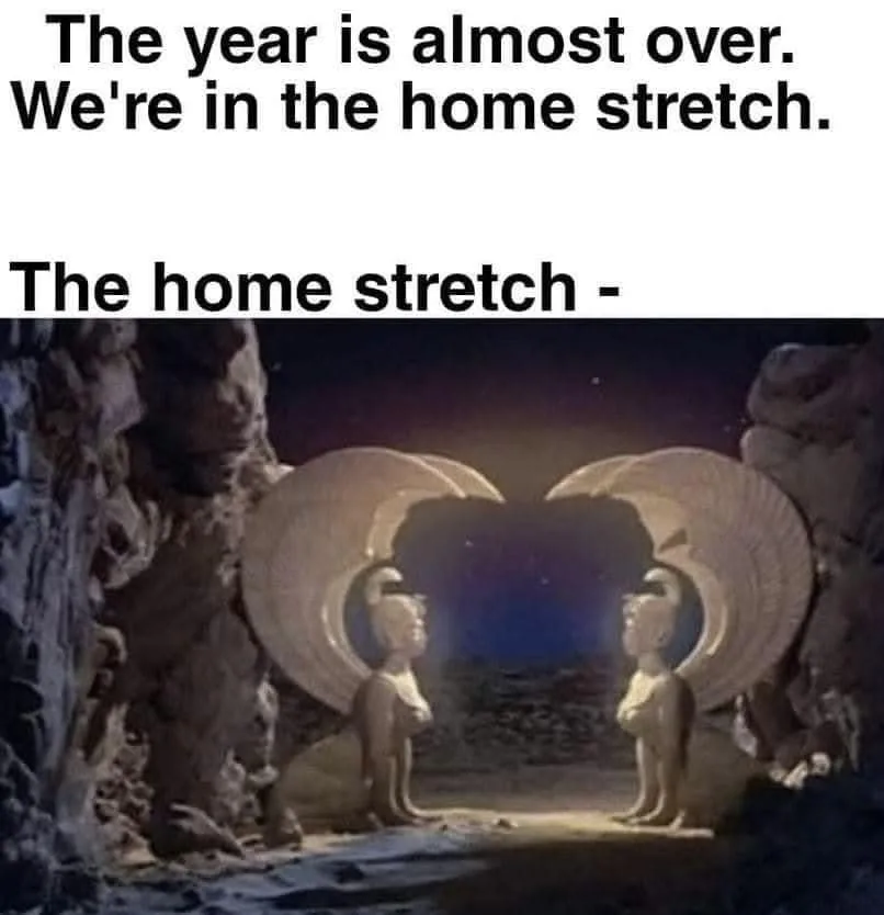 The image shows two stylized, winged humanoid figures kneeling in a dark, rocky cave-like setting, facing each other with a…