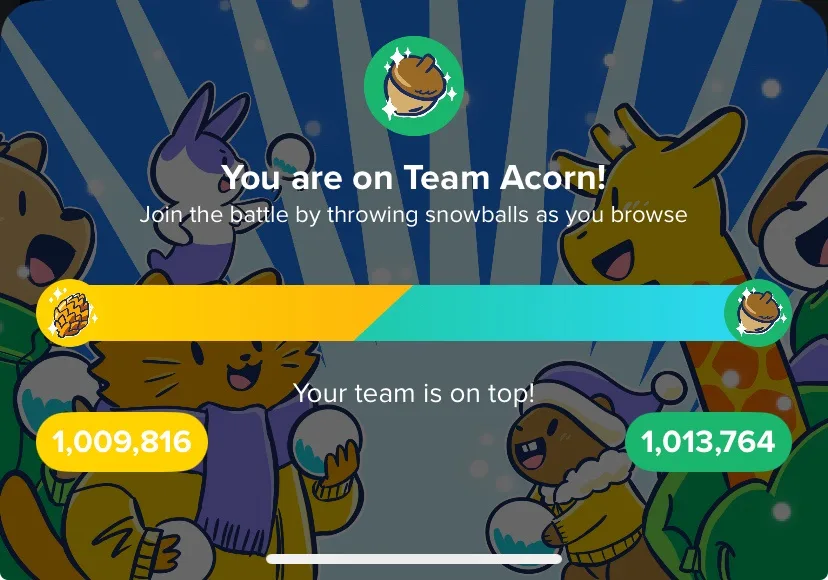 Go Team Acorn, let's do this!