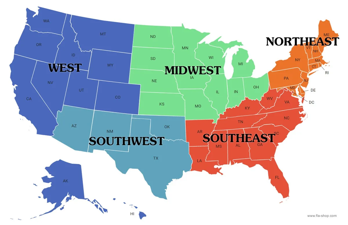 Updated US Map: A Fresh Look at Accurate Regions