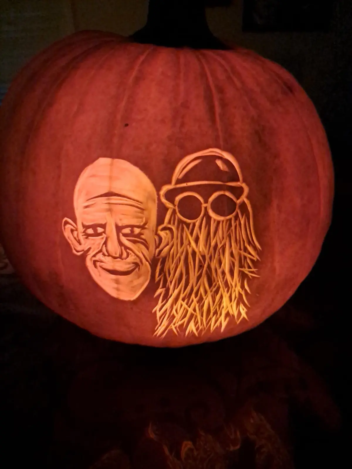 Addams Family Pumpkins Featuring Special Guest Sark Vader