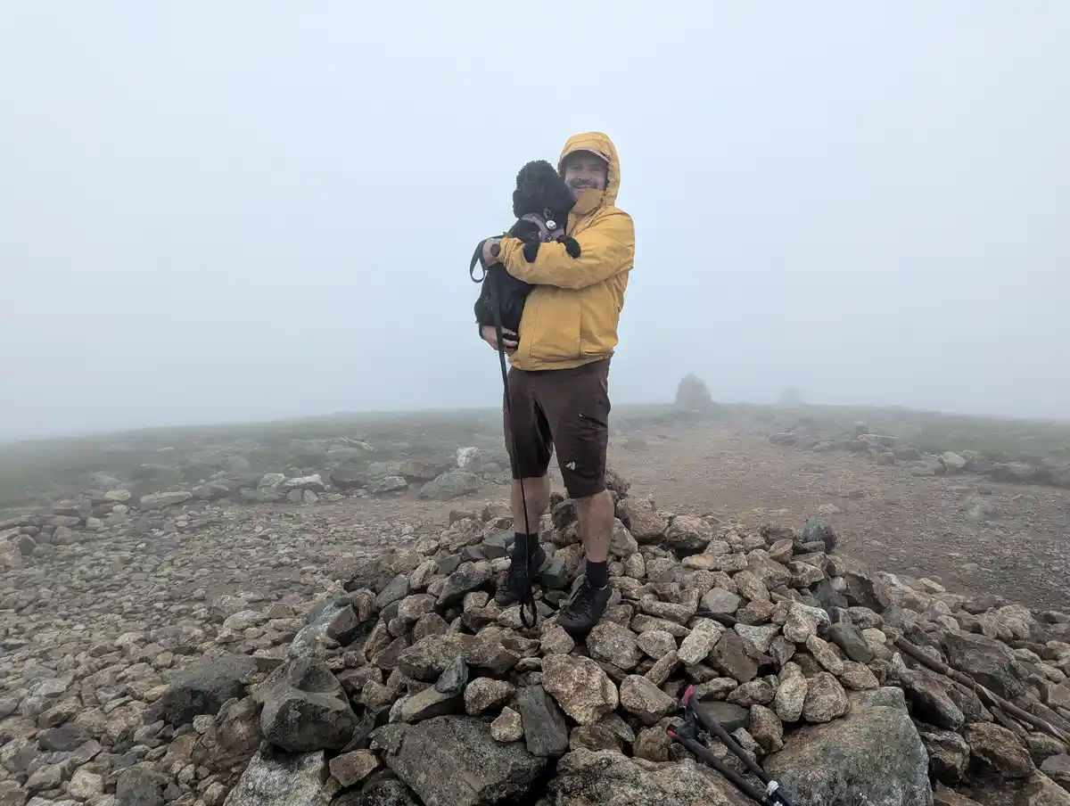 Breathtaking View from the Summit of Mount Eisenhower