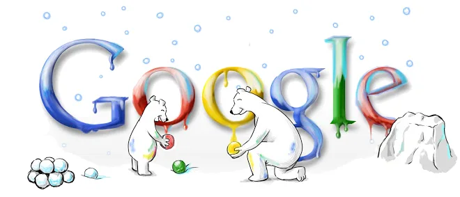 Season's Greetings from Google - A throwback to 2004!