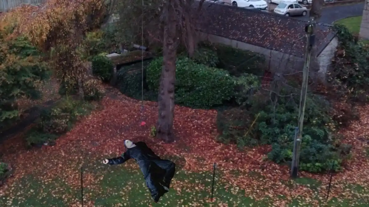 Michael Myers Haunting the Back Court: A Chilling Encounter