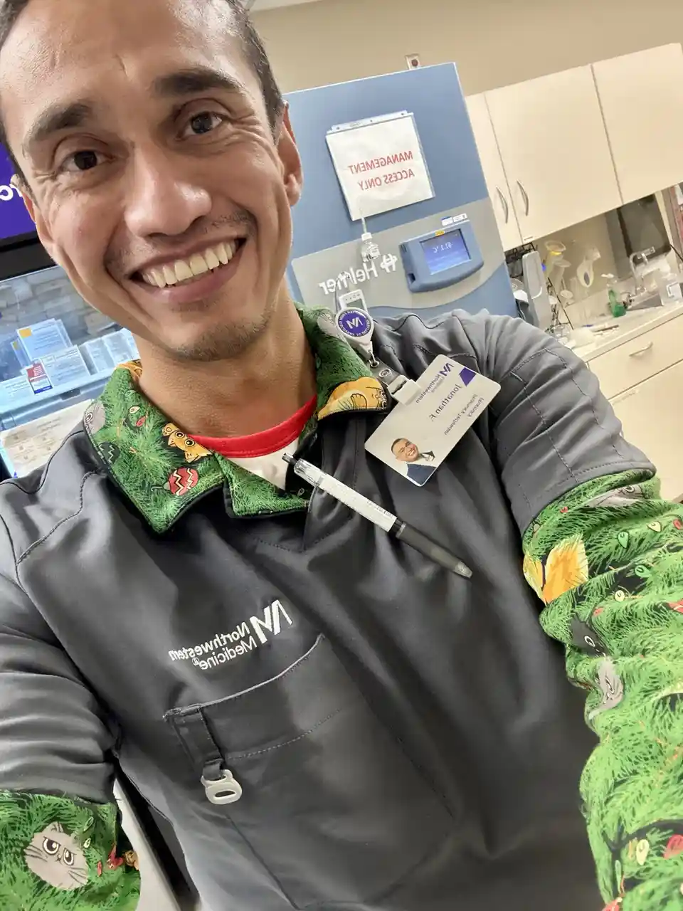 Work Christmas Selfie Time!
