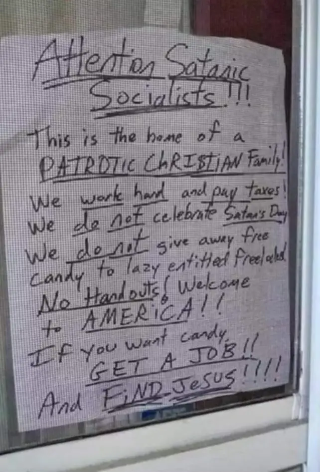 Calling All Satanic Socialists: Your Attention is Needed!