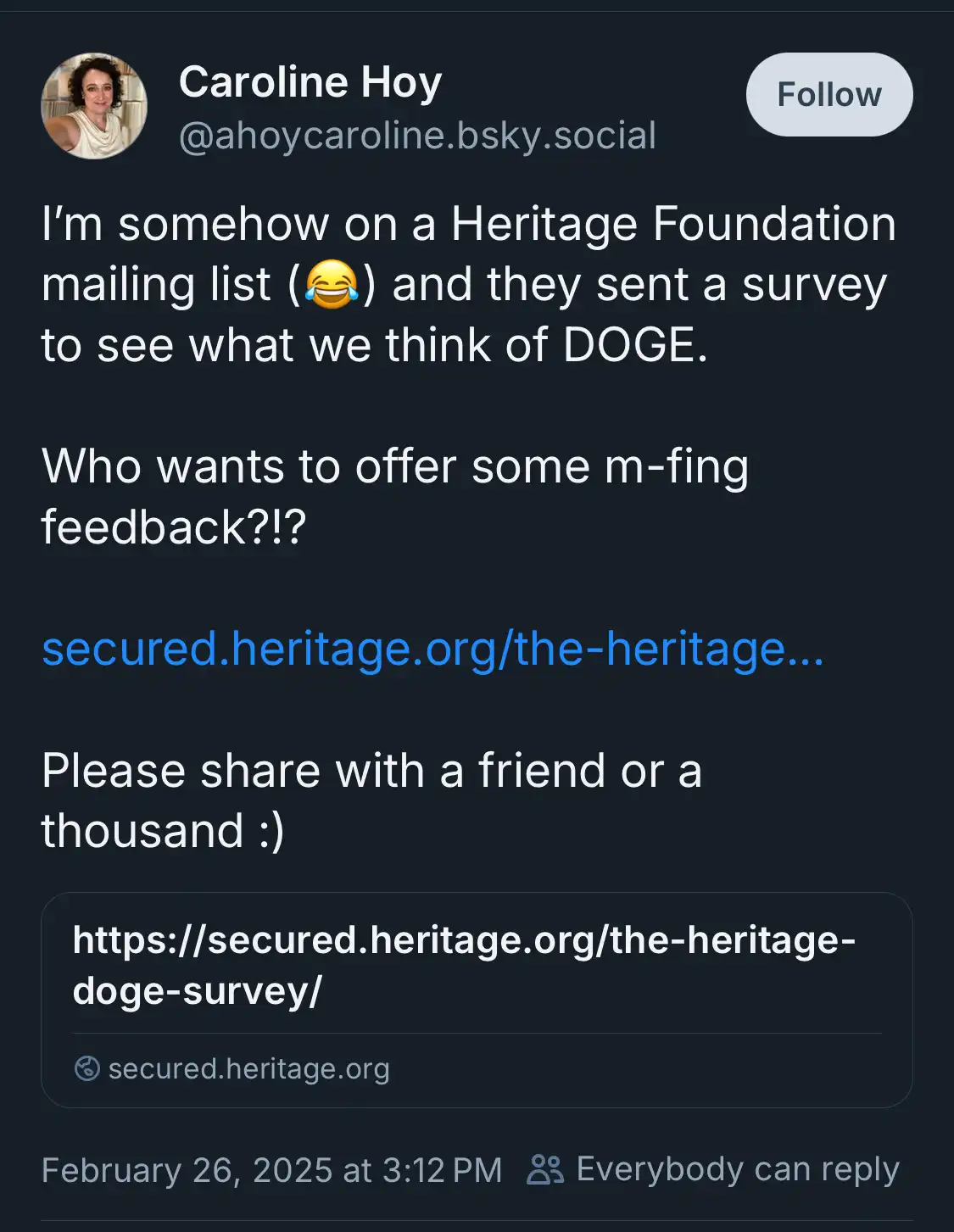 Seeking your thoughts on DOGE: Feedback needed!